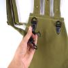 CLAYHU WWII German Army Canvas Bread Bag W Shoulder Strap view 2