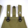 CLAYHU WWII German Army Canvas Bread Bag W Shoulder Strap view 4