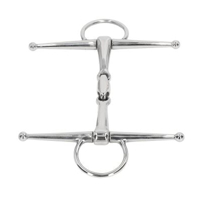Xcello Horse Bit, 135mm Durable Stainless Steel Horse Bits Cheek Snaffle, Premium Practical Snaffle Bits for Horses Training