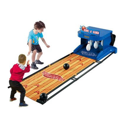 GEHPYYDS Indoor Bowling Ball Sports Game Console with LED Scoreboard - Electronic Bowling Alley Game with Automatic Reset, Lighting & Simulation Sound - Fun for Children and Adults,2m