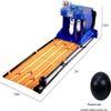 GEHPYYDS Indoor Bowling Ball Sports Game Console with LED Scoreboard - Electronic Bowling Alley Game with Automatic Reset, Lighting & Simulation Sound - Fun for Children and Adults,2m view 2