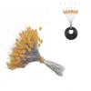 100PCS Fishing Rubber Bobber Beads Stopper Float Sinker Stops for Fishing Line Slicone Weight Stopper Freshwater Saltwater Fishing Tackle Accessories (Large) view 1