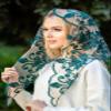 Maria Veils Catholic Mantilla Mass Infinity Veil Church Lace Veil Spanish Chapel Mass Head Covering Veil Long (Green) view 4