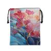 Giwawa Abstract Floral Drawstring Grip Bags - Modern Art Drawstring Storage Bags Adjustable view 1