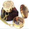 Brass Engraved Compass with Case  to My Son Gift from Dad or Mom | Inspirational Keepsake for Graduation, Birthday, or Confirmation view 1