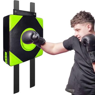 FERKAP Wall Target for Punch Training Wall Sandbag Boxing Pad pu and High Elastic Sponge Bag Wall Mounted Punching Mat High Elastic Sponge Punching Bag(Color:Green)