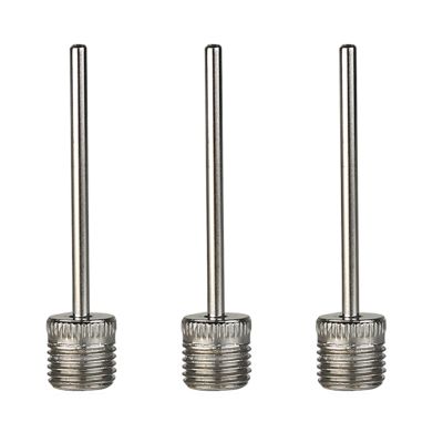 Leimezsty 3/6pcs Stainless Steel Balls Pumps Inflation Needle Air Inflate Pumps Needle for Basketball Soccer Balls Volleyball Balls Pumps Inflation Needle Basketball Football Air Pumps Accessories