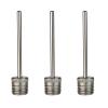 Leimezsty 3/6pcs Stainless Steel Balls Pumps Inflation Needle Air Inflate Pumps Needle for Basketball Soccer Balls Volleyball Balls Pumps Inflation Needle Basketball Football Air Pumps Accessories view 1