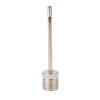Leimezsty 3/6pcs Stainless Steel Balls Pumps Inflation Needle Air Inflate Pumps Needle for Basketball Soccer Balls Volleyball Balls Pumps Inflation Needle Basketball Football Air Pumps Accessories view 2