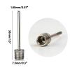 Leimezsty 3/6pcs Stainless Steel Balls Pumps Inflation Needle Air Inflate Pumps Needle for Basketball Soccer Balls Volleyball Balls Pumps Inflation Needle Basketball Football Air Pumps Accessories view 4