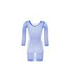 Women Fishnet Mesh Lingerie Bodystocking Lace Smock Badydoll See Through Chemises Full Body Bodystocking Bodysuits Nightwear view 2