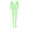 Women Fishnet Mesh Lingerie Bodystocking Lace Smock Badydoll See Through Chemises Full Body Bodystocking Bodysuits Nightwear view 2