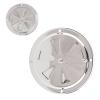Cabin Ventilation Plate, Marine Grade Stainless Steel Round Louver Vent Cover with Side Knob for Boat Yacht RV, Marine Grade High Strength Easy Grip Stainless Steel Air Vent (4in) view 2