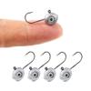 KTGCOZS Pack of 25 Crappie Jig Heads Unpainted Swimbait Saltwater Hook Panfish Bass 1/32oz - 1/8oz (1/8oz(3.5g) 25pcs) view 1