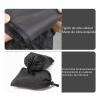 HERCHR Running Umbrella, Speed Resistance Parachute with Adjustable Strap Black Running Speed Chute Parachute for Acceleration Training view 4