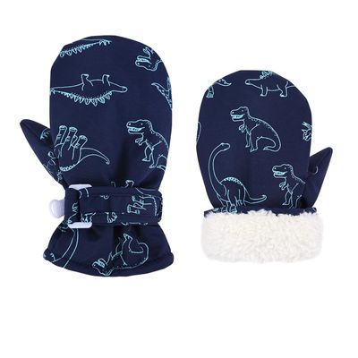 Toddler Winter Warm Waterproof Mittens Lined-Fleece Snow-Gloves for 2-8 T