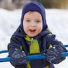 Toddler Winter Warm Waterproof Mittens Lined-Fleece Snow-Gloves for 2-8 T view 3