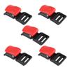 5pcs Motorcycle Helmet Clip Buckles Chin Strap Quick Release Disconnect Buckle - Secure Your Ride with Ease view 1
