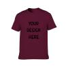 Custom T-Shirt - Add Your Text, Name, Words, Quote, Sayings, Picture, Photo, XL Maroon view 3