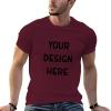 Custom T-Shirt - Add Your Text, Name, Words, Quote, Sayings, Picture, Photo, XL Maroon view 4