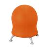 Pemberly Row Modern/Contemporary Ball Chair in Orange Finish view 1