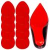 CZBYXA12 Red Bottom Shoe Sole Protector Compatible with Christian Louboutin Heels | Non-Slip Sole Pads for Shoes | Anti-Slip Grips for Shoe Bottom Repair, Protection & Traction(Red,4.3"x3.0" MF 10Pcs) view 1
