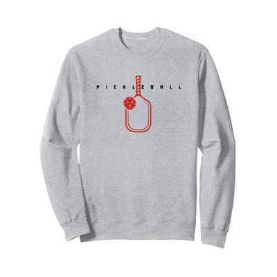 Pickleball Paddle & Text Pickleball Player Word Art Sweatshirt