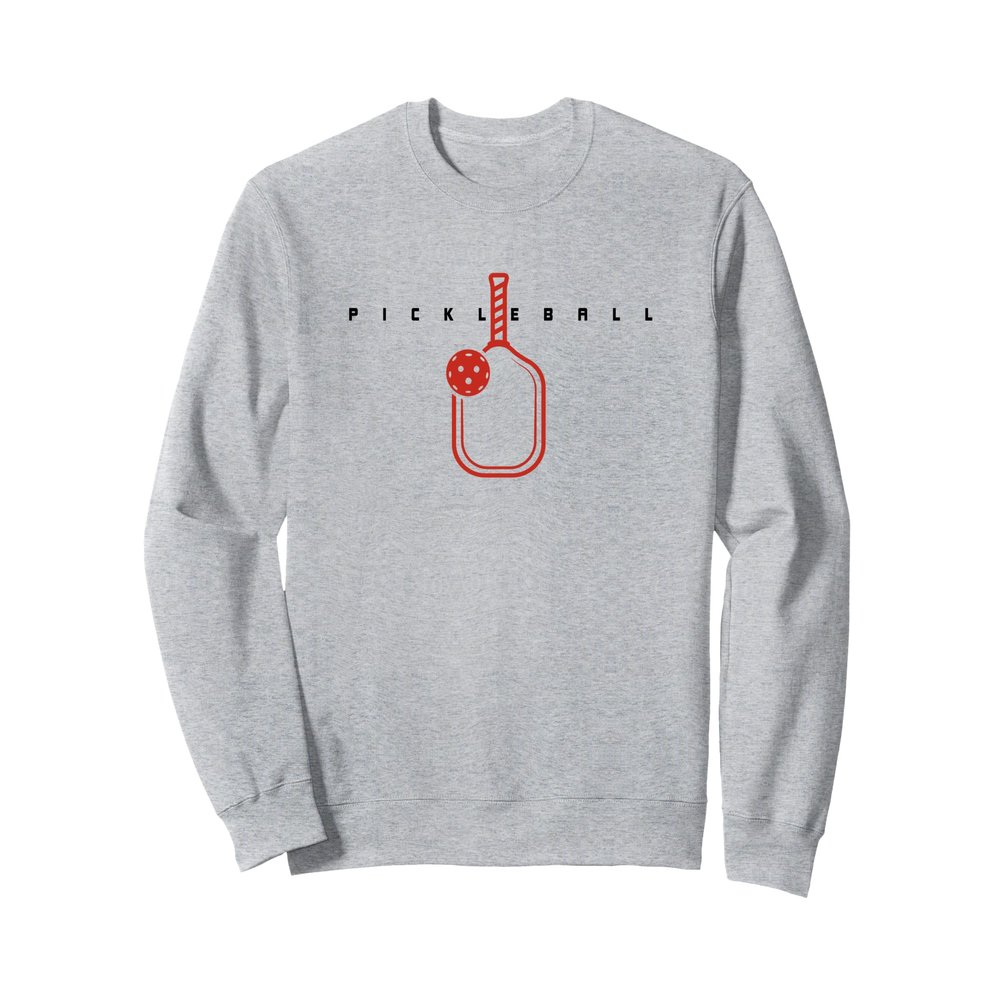 Pickleball Paddle & Text Pickleball Player Word Art Sweatshirt