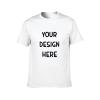 Custom T-Shirt - Add Your Text, Name, Words, Quote, Sayings, Picture, Photo, S White view 3