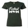 Go All Out XX-Large Forest Green Football Mom T-Shirt view 3