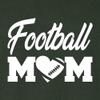 Go All Out XX-Large Forest Green Football Mom T-Shirt view 4