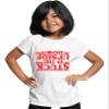 Large White Youth Stuck in The Upside Down T-Shirt view 2
