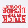Large White Youth Stuck in The Upside Down T-Shirt view 3