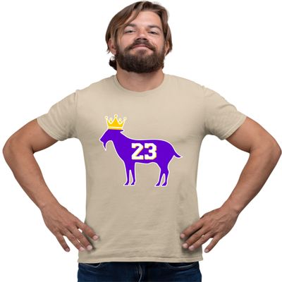 3X-Large Sand Goat James G.O.A.T. King T-Shirt