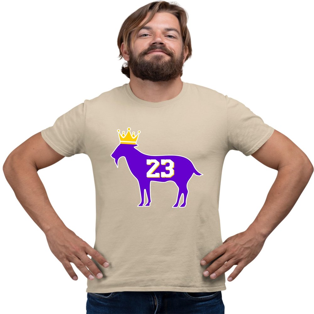 3X-Large Sand Goat James G.O.A.T. King T-Shirt