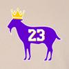 3X-Large Sand Goat James G.O.A.T. King T-Shirt view 4