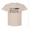 XX-Large Sand There are 10 Types of People in This World Binary Fun T-Shirt view 2