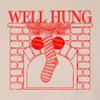 4X-Large Sand Well Hung Funny Christmas Stocking T-Shirt view 4