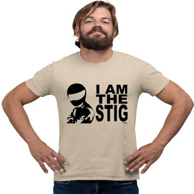 4X-Large Sand I Am The Stig T-Shirt