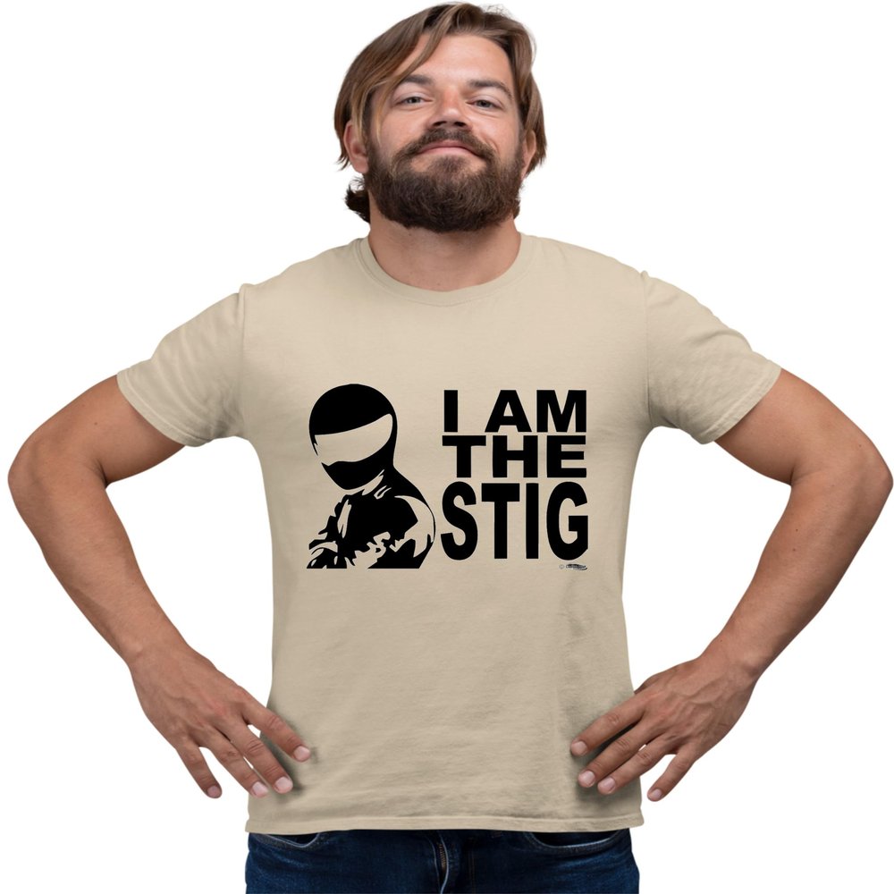4X-Large Sand I Am The Stig T-Shirt