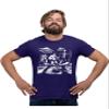 5X-Large Purple Mens Bigfoot Elvis Loch Ness Monster Alien UFO Jam Session T-Shirt view 1