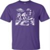 5X-Large Purple Mens Bigfoot Elvis Loch Ness Monster Alien UFO Jam Session T-Shirt view 2
