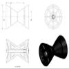 Boat Bow Trailer Roller Assembley with End Bells with 1/2" Shaft, fits 3" 3.5" 4" Bracket (Black, 3") view 2