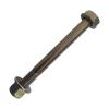 Boat Bow Trailer Roller Assembley with End Bells with 1/2" Shaft, fits 3" 3.5" 4" Bracket (Black, 3") view 3