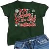 Go All Out XX-Large Forest Green Baby It's Cold Outside Christmas Fashion T-Shirt view 1
