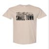 XX-Large Sand Mens USA American Flag Try That in A Small Town T-Shirt view 2