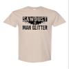 3X-Large Sand Sawdust is Man Glitter Funny Dad Carpenter Gift Idea T-Shirt view 2