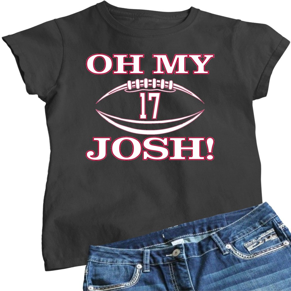 3X-Large Heather Black Oh My Josh T-Shirt