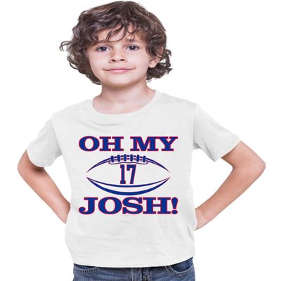 X-Large White Oh My Josh T-Shirt