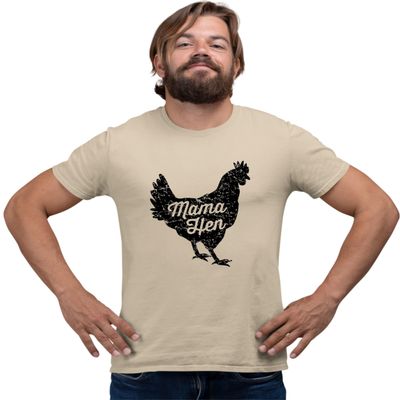XX-Large Sand Mama Hen Mother Hen Funny Mother's Day Mom T-Shirt